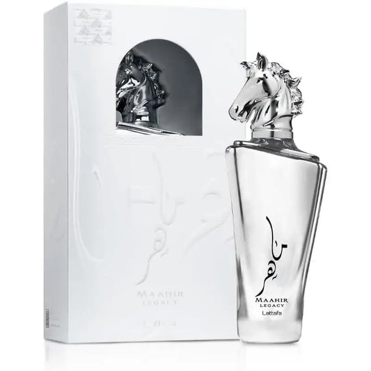 Maahir Legacy Lattafa - Eau De Parfum 100ml Fragancia Fresca Y Elegante Para Hombre